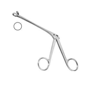 Hartmann Nasal Cutting Forcep (Conchotome) Fig. 1 Stainless Steel, 12 cm - 4 3/4" Diameter 5.0 mm Ø